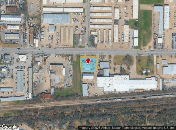 2300 W Division St, Arlington, TX Parcel Map