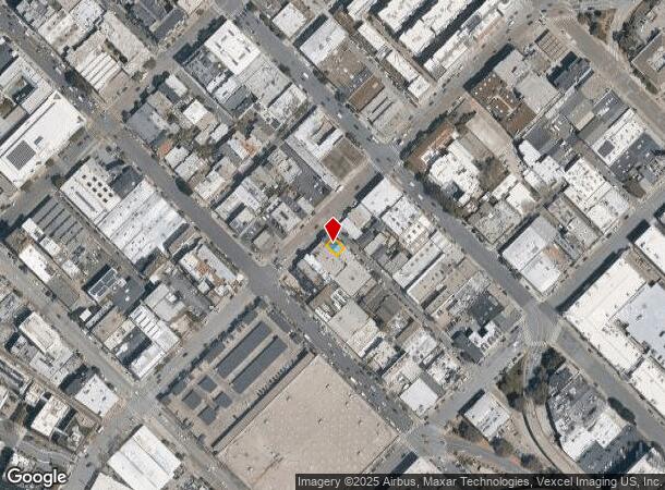 1351 Harrison St, San Francisco, CA Parcel Map