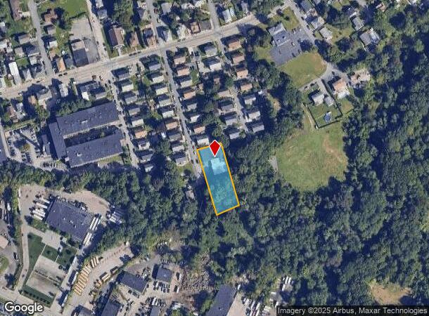 84 Maple Ave, Johnston, RI Parcel Map