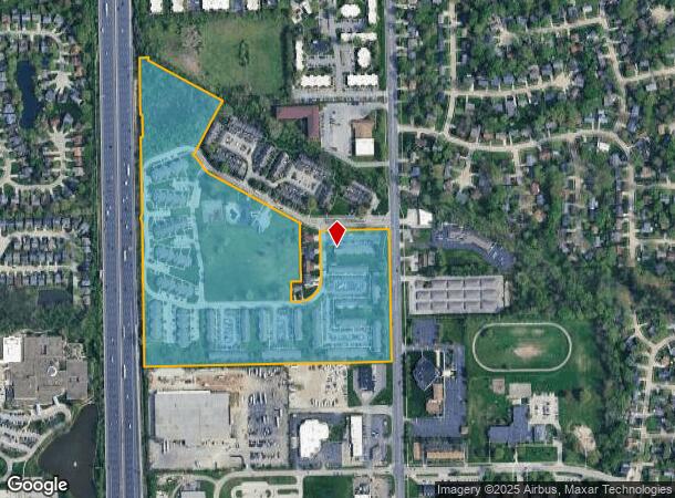 6343 Commons Dr, Indianapolis, IN Parcel Map