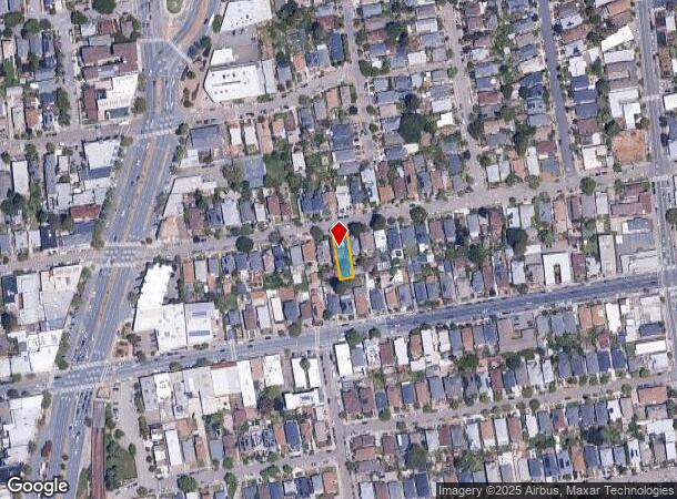  1918 Harmon St, Berkeley, CA Parcel Map