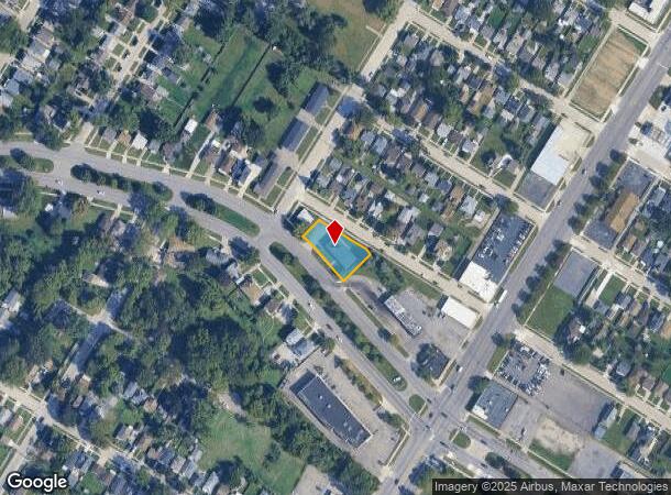  24905 Outer Dr, Melvindale, MI Parcel Map