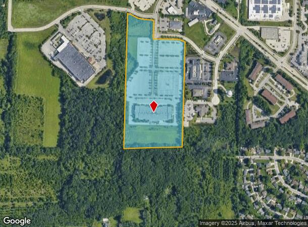  W180n9393 Premier Ln, Menomonee Falls, WI Parcel Map