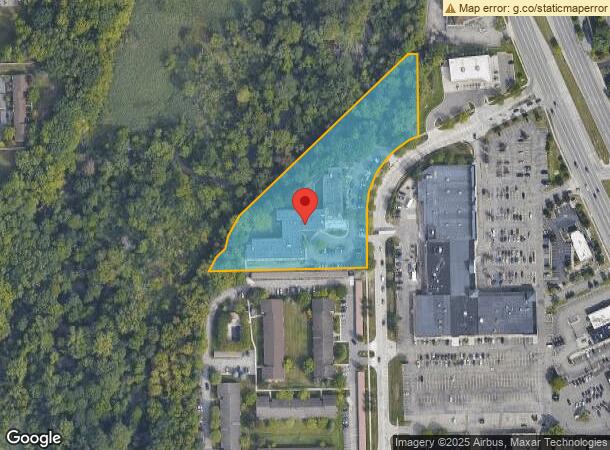  25325 Grodan Dr, Southfield, MI Parcel Map