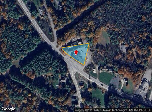  643 Lewiston Rd, Topsham, ME Parcel Map