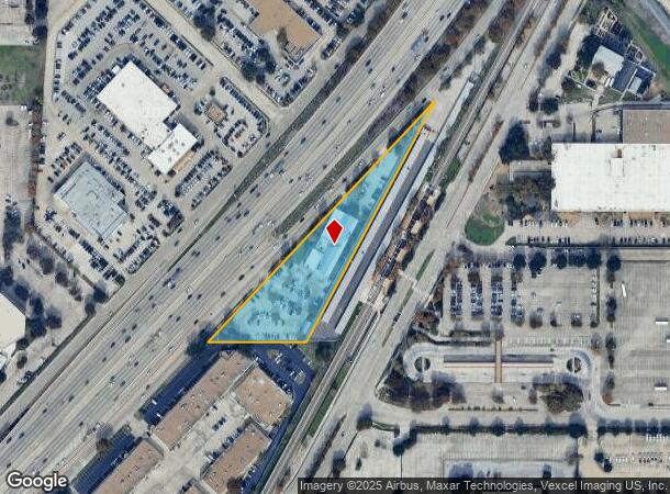  1050 N Central Expy, Richardson, TX Parcel Map