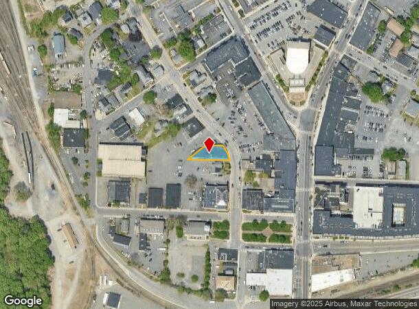 52 Franklin St, Framingham, MA Parcel Map