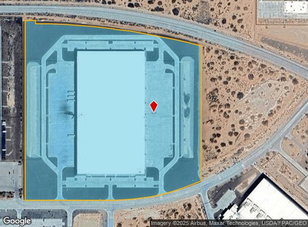 550 Industrial Rd, Santa Teresa, NM Parcel Map