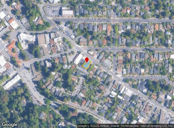  78 E Blithedale Ave, Mill Valley, CA Parcel Map