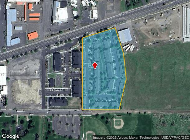  2222 Isaacs Ave, Walla Walla, WA Parcel Map