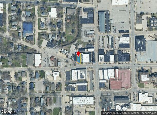 218 W Main St, Urbana, IL Parcel Map