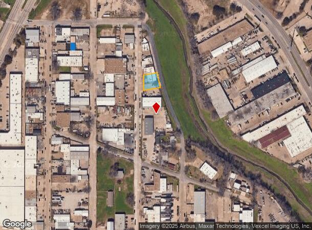  1111 Lagoon Dr, Dallas, TX Parcel Map