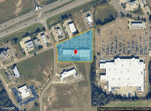  132 Lakeland Heights Blvd, Flowood, MS Parcel Map