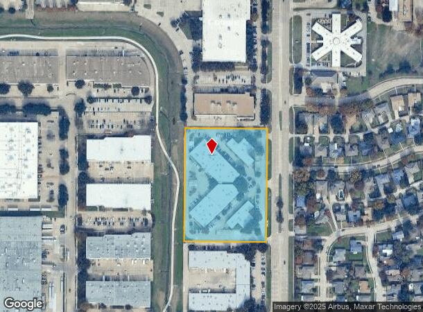 1301 N Plano Rd, Richardson, TX Parcel Map