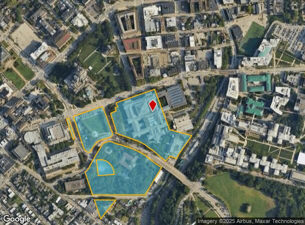 4200 Forbes Ave, Pittsburgh, PA Parcel Map