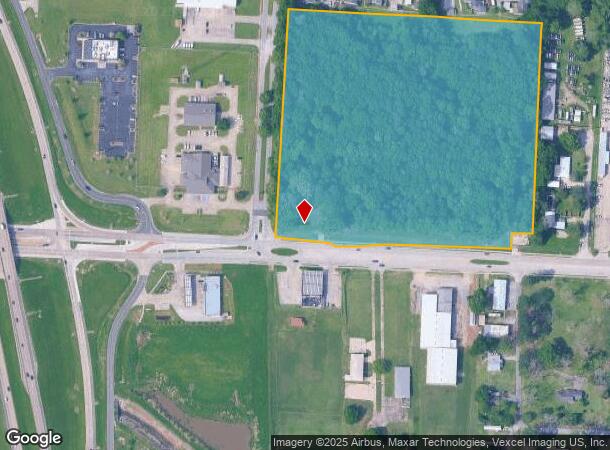 205 E Pont Des Mouton Rd, Lafayette, LA Parcel Map