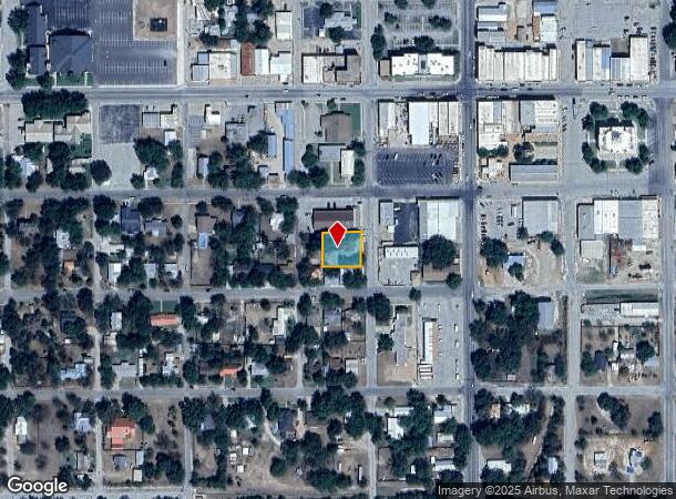206 S Clear St, San Saba, TX Parcel Map