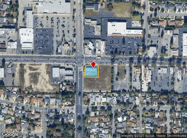 1092 W Foothill Blvd, Claremont, CA Parcel Map