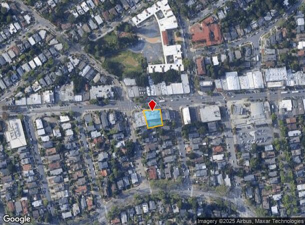  1762 Solano Ave, Berkeley, CA Parcel Map
