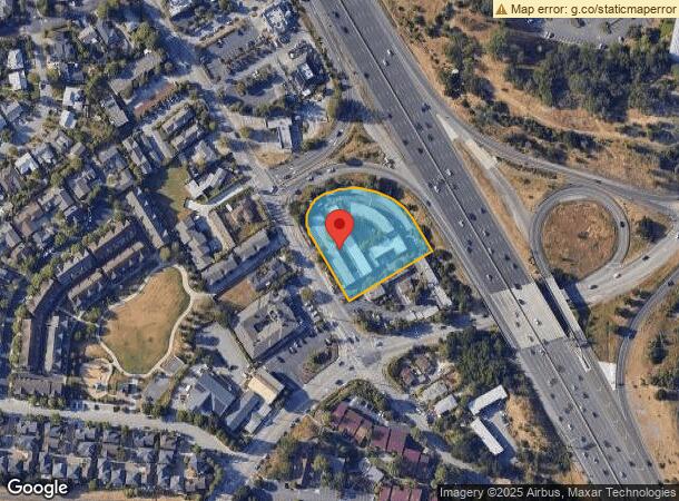  124 Merrydale Rd, San Rafael, CA Parcel Map