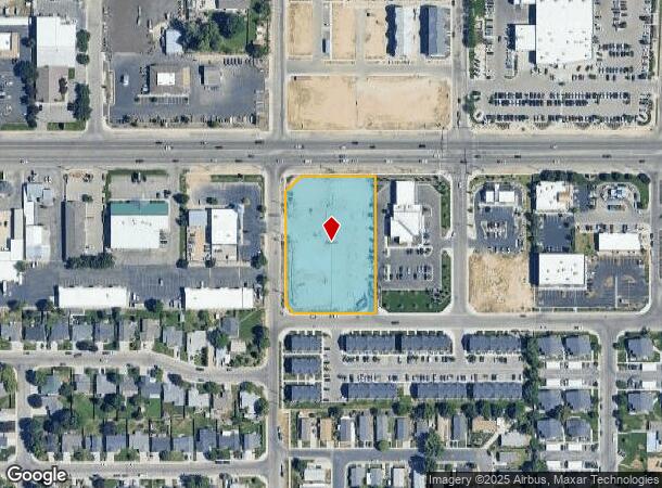  1590 N Shamrock St, Boise, ID Parcel Map