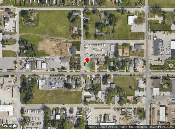 702 Locust St, Carter Lake, IA Parcel Map