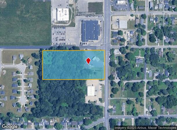 1629 Raible Ave, Anderson, IN Parcel Map