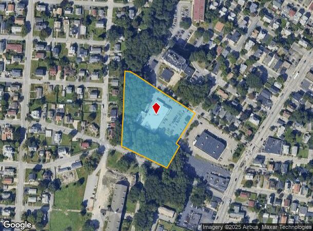  1015 Cranston St, Cranston, RI Parcel Map