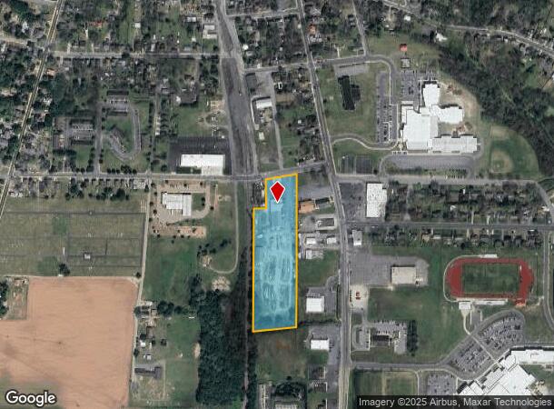  100 W 10Th St, Laurel, DE Parcel Map