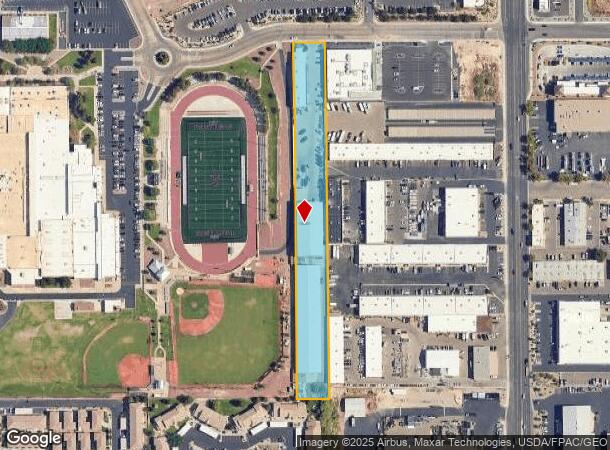 2938 E Panther, Saint George, UT Parcel Map