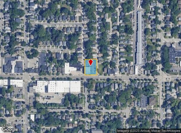 1055 Fulton St E, Grand Rapids, MI Parcel Map