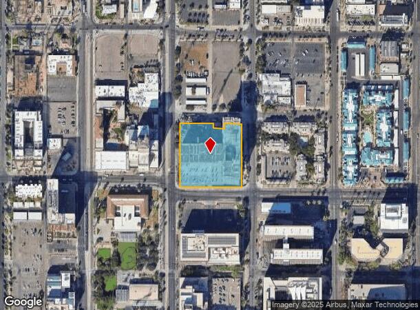 601 N Central Ave, Phoenix, AZ Parcel Map