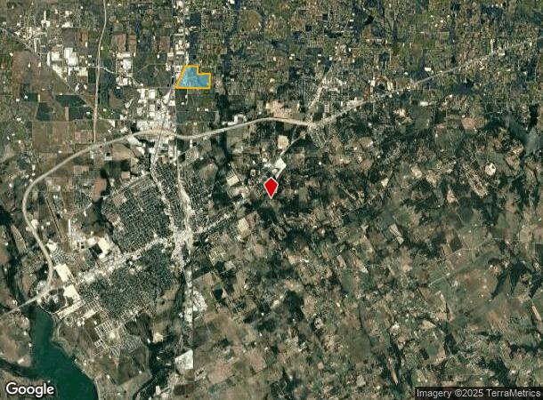  100 E Vaughn Rd, Cleburne, TX Parcel Map