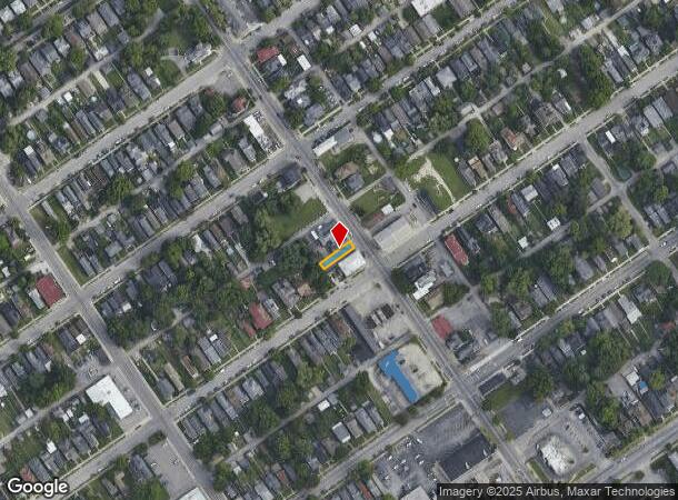  609 Vincennes St, New Albany, IN Parcel Map
