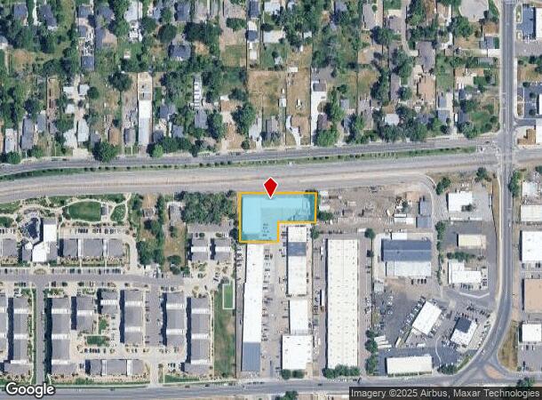 5635 Newland Way, Arvada, CO Parcel Map