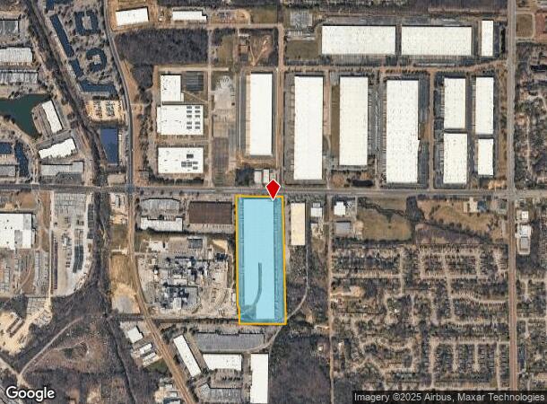  5555 E Raines Rd, Memphis, TN Parcel Map