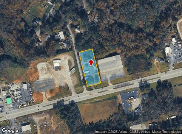  13586 E Wade Hampton Blvd, Greer, SC Parcel Map