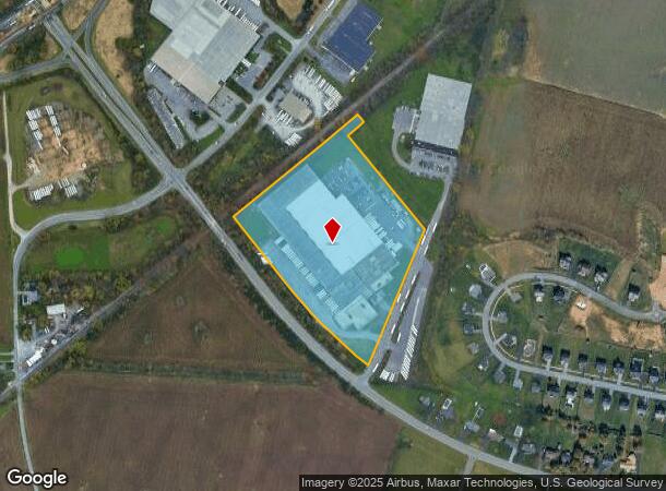  9822 Prosperity Ln, Williamsport, MD Parcel Map