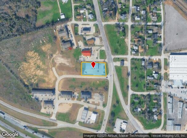 550 S Main St, Rhome, TX Parcel Map