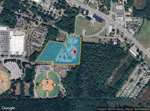 502 27Th St Se, Moultrie, GA Parcel Map