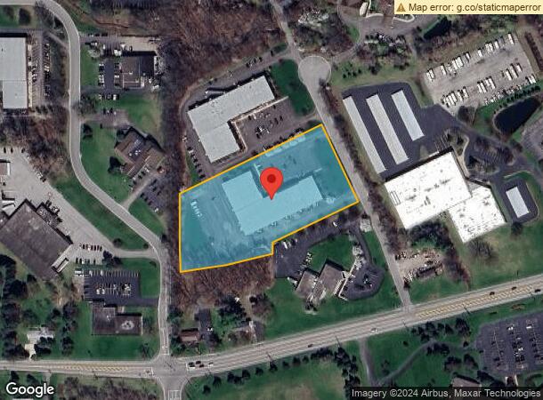  596 Fishers Station Dr, Victor, NY Parcel Map