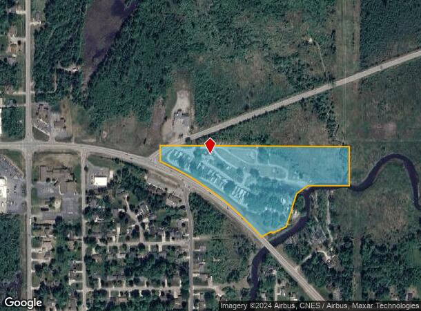  560 E M 55, Tawas City, MI Parcel Map