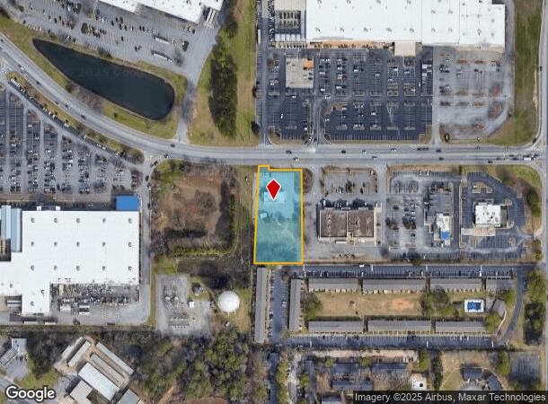  1214 N Westover Blvd, Albany, GA Parcel Map