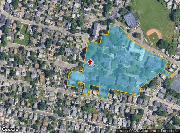 23 E Elm Ave, Quincy, MA Parcel Map