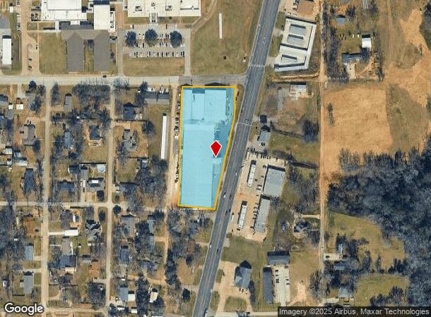 699 N Frankston Hwy, Frankston, TX Parcel Map