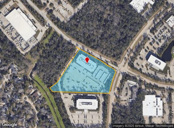  3831 Technology Forest Blvd, Spring, TX Parcel Map