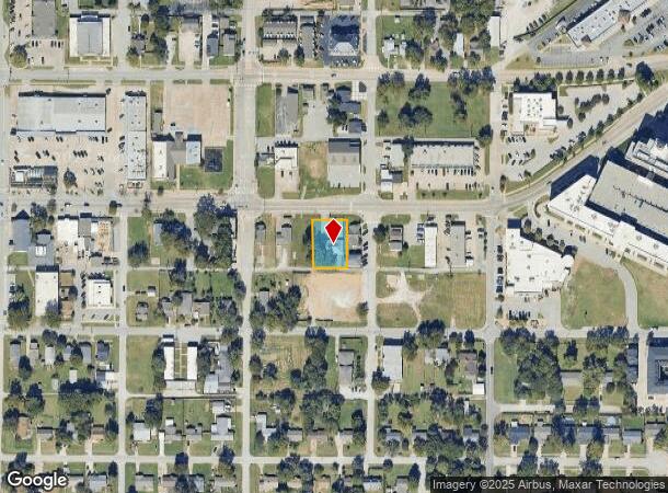  512 E Main St, Jenks, OK Parcel Map