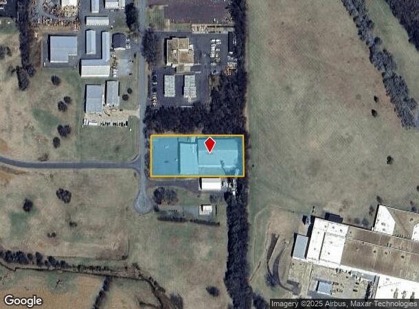 19055 Industrial Rd, Culpeper, VA Parcel Map