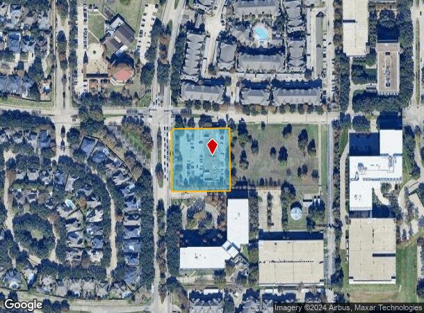  1275 Eldridge Pkwy, Houston, TX Parcel Map