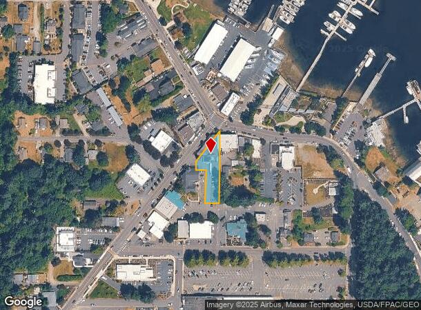  7809 Pioneer Way, Gig Harbor, WA Parcel Map